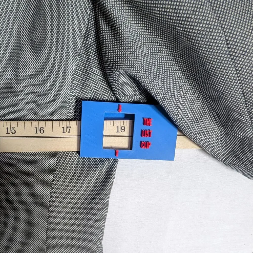 Charles Tyrwhitt Suit Blazer Mens Size 38R Slim Fit Wool Jacket Nailhead Weave